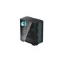 Deepcool | Fits up to size "" | MID TOWER CASE (with four LED fans of Marrs Green) | CC560 | Side window | Black | Mid-Tower | - 4